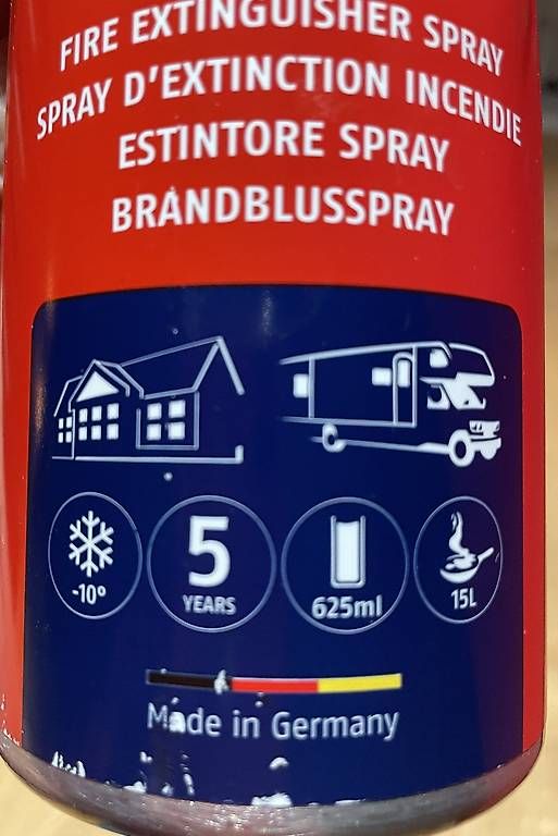 Feuerlöscher: ABUS FEUERSTOPP-SPRAY AFS 625 – Gebraucht aus Winden von karin-ella 1