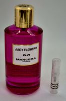 2 ml JUICY FLOWERS MANCERA ABFÜLLUNG