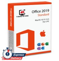 Microsoft Office 2019 Standard MacOS 10.15-12.5 - Für 5 PC