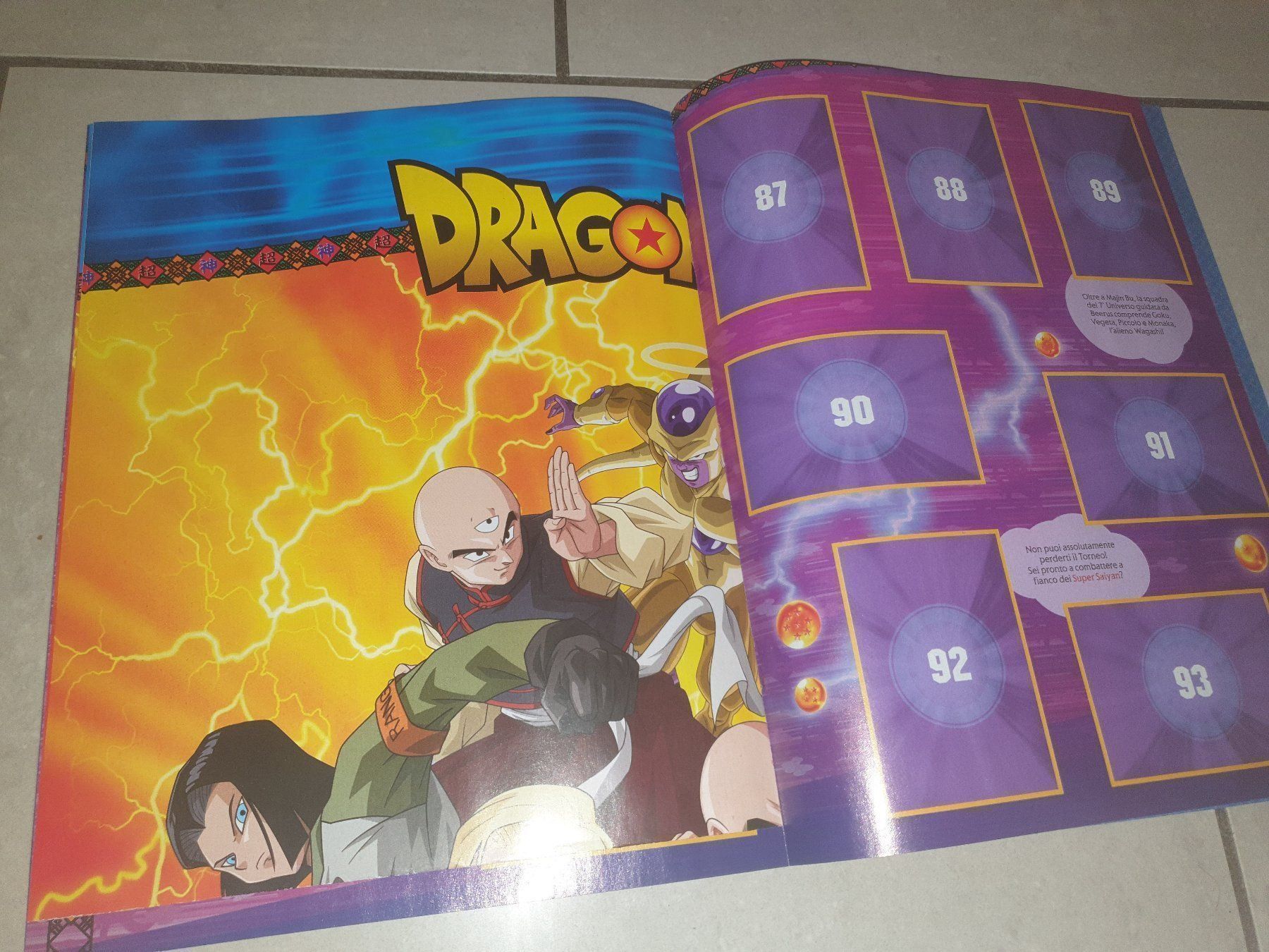 Panini Carte collezionabili: DRAGONBALL ALBUM + 5 Pack - PANINI – Usato da Spiegel b. Bern venduto da Natix 5