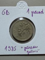 GB - 1 pound - 1985 - poireau gallois
