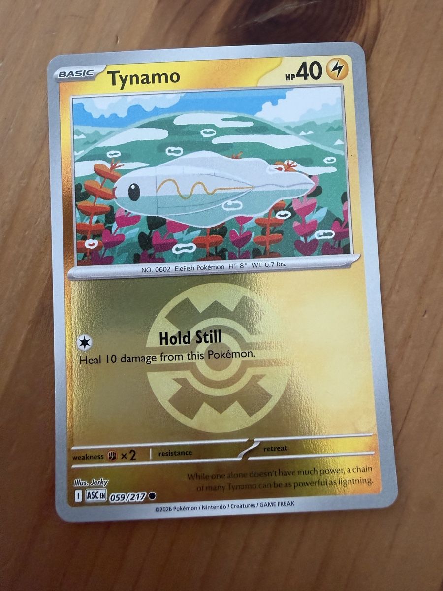 Pokémon Carte collezionabili: Tynamo (ASC059) – Nuovo (secondo la descrizione) da Vevey venduto da Matx