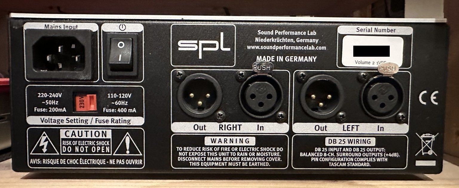 SPL Verstärker: SPL Volume 2 (Model 2602) silver – Neu (gemäss Beschreibung) aus Zürich von tedmaster 4