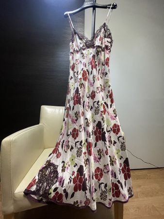 Seide Nachtkleid S 