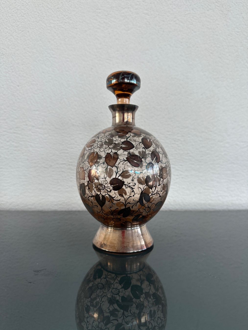 Caraffe: Jugendstil Karaffe mit drei Kelchen – Usato da Zürich venduto da frauflufelberg 1