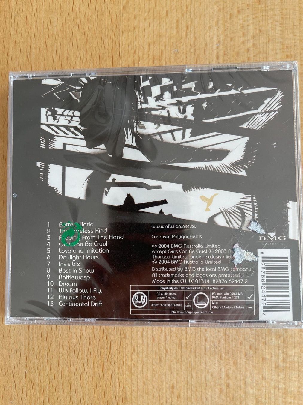 CD: Infusion - Six Feed above Yesterday – Nuovo e nell'imballaggio originale da Rüti ZH venduto da alumedien 1