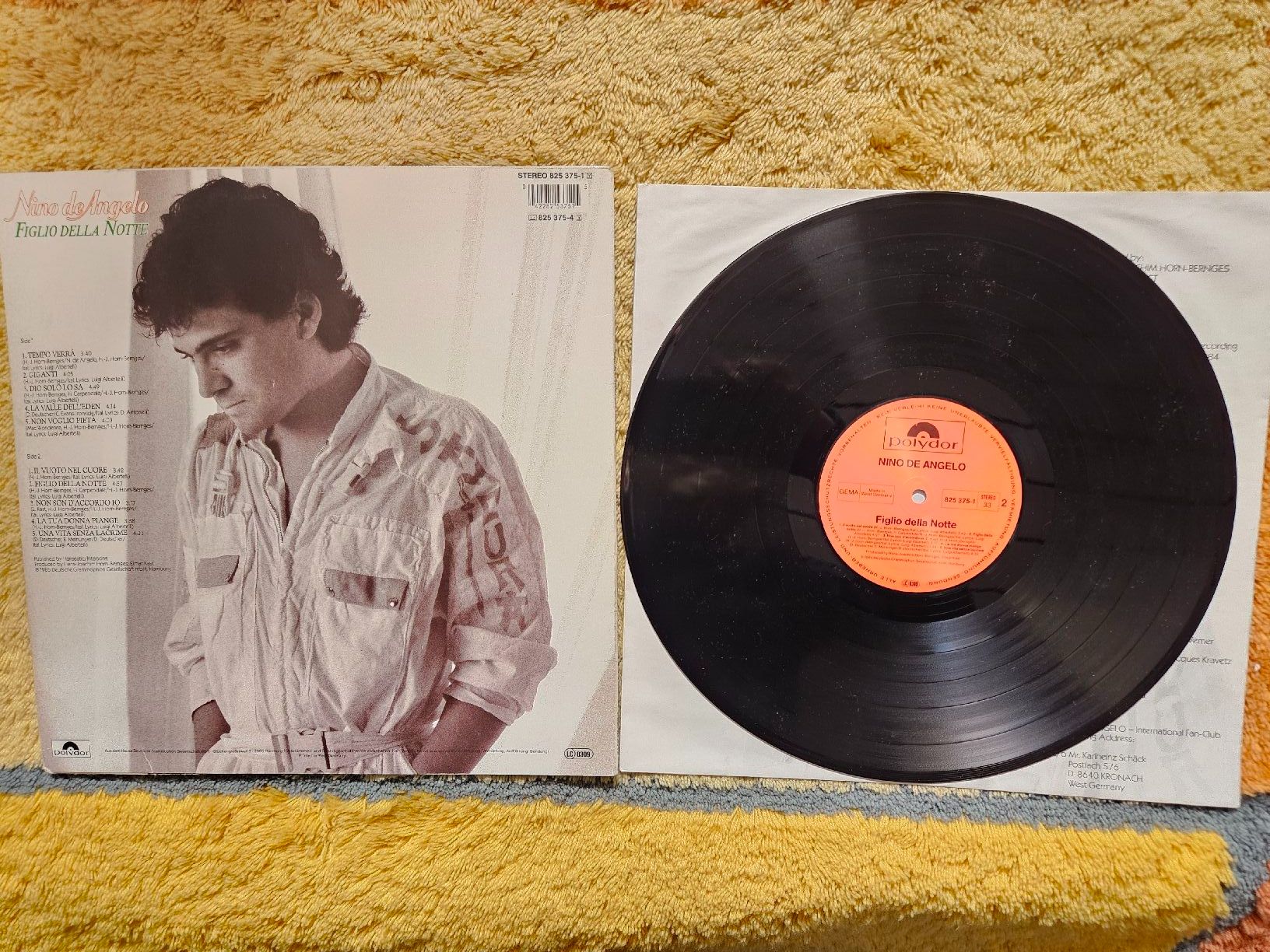 Dischi in vinile: Nino de Angelo Schallplatte Lp - Figlio della Notte – Nuovo (secondo la descrizione) da Lyss venduto da Alexine 1