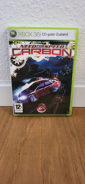 Need For Speed Carbon Sur Xbox 360 - Complet + Autocollants Bonus
