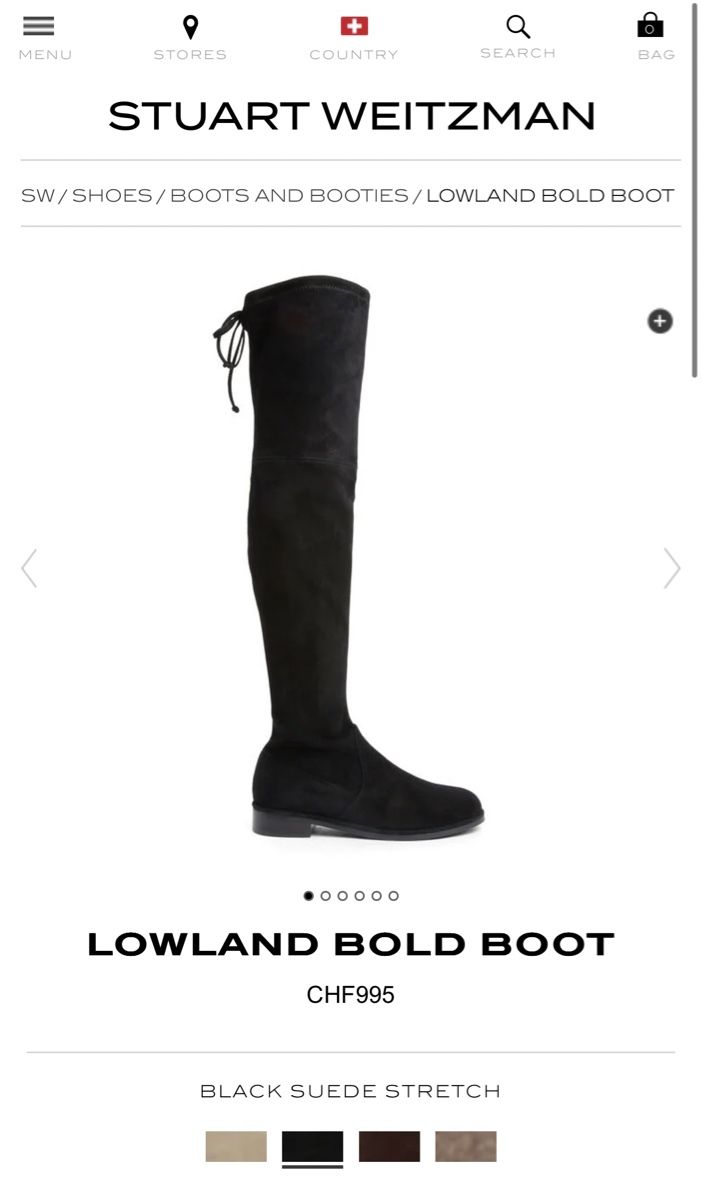 Stuart Weitzman Scarpe da donna: Stuart Weitzman - Lowland bold boots - 40 – Nuovo (secondo la descrizione) da Crans VD venduto da jas_9g82 1