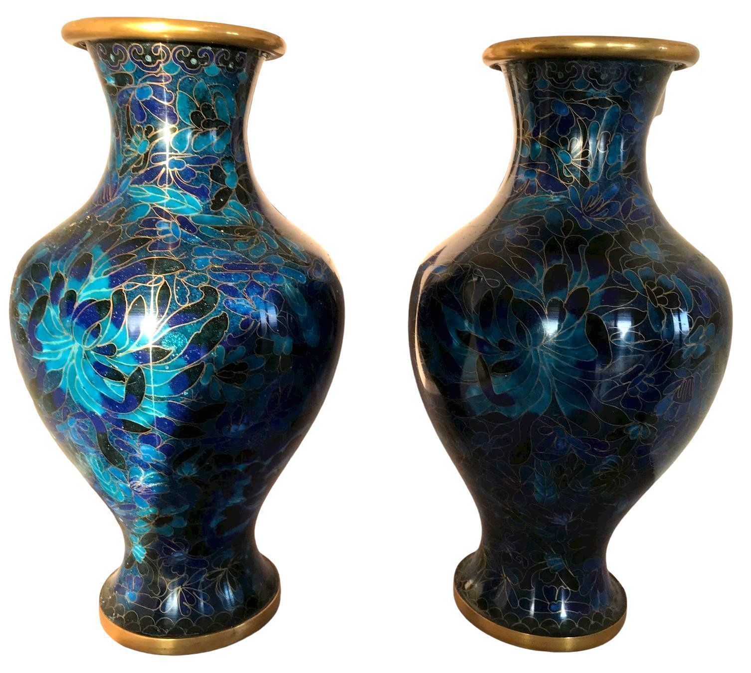 Vasi & Recipienti: Paire de vases en cloisonné – Usato da Morges venduto da Audemars07 1