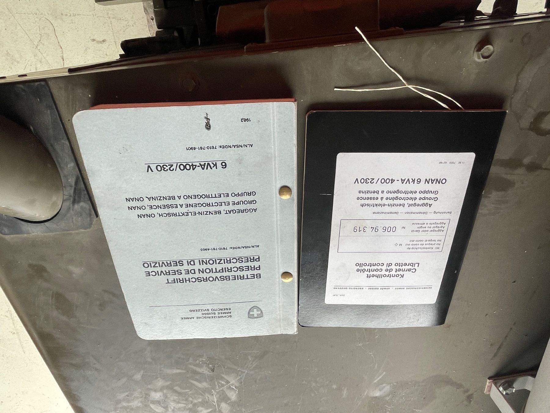 Generatori di corrente: Armee Generator 6Kva – Usato da Diepoldsau venduto da Knochen 5