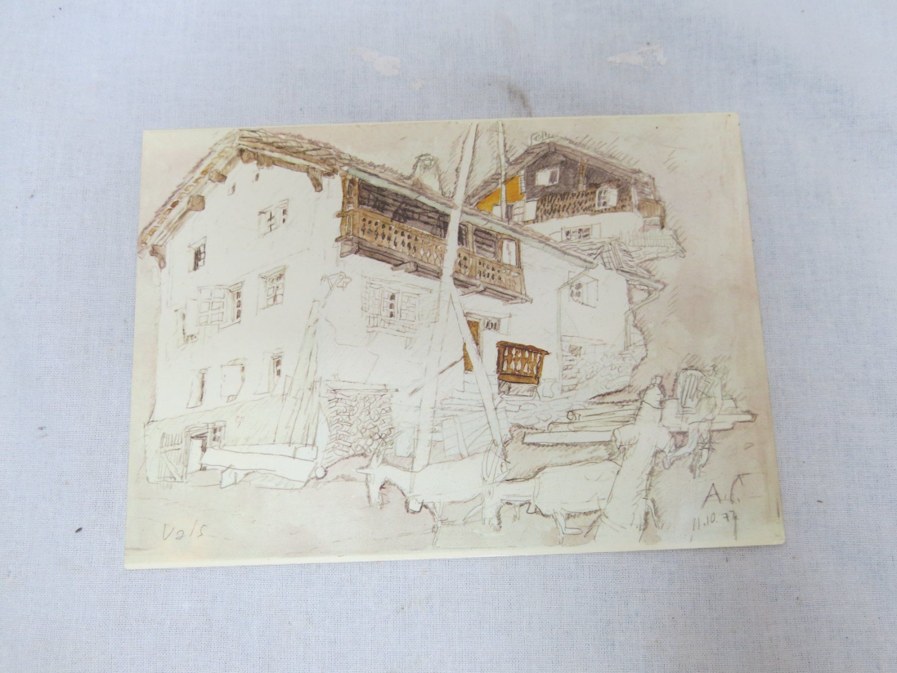 Ansichtskarten: Fund Postkarten Alois Carigiet – Gebraucht aus Buchs ZH von Ste1727 7