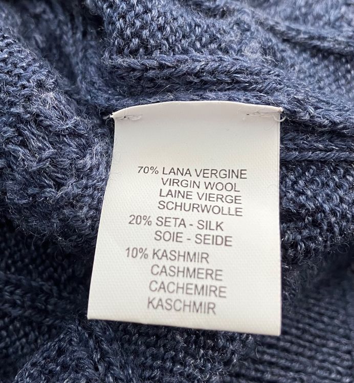 Pullover & Sweatshirts: Canali Wolle / Seide / Kaschmir Pullover Gr.50 – Gebraucht aus Unterägeri von Jutka_04 7