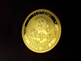 Kaspa Krypto Gedenkmünze (40 mm - Metal)