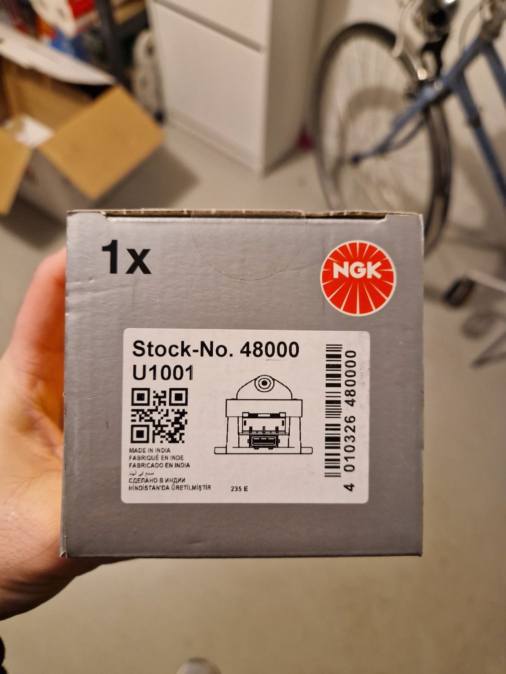 NGK Alle Autoersatzteile: NGK Zuendspule 48000, Neu und Originalverpackt! Top! – Neu und originalverpackt aus Sarnen von yvesdurrer5788