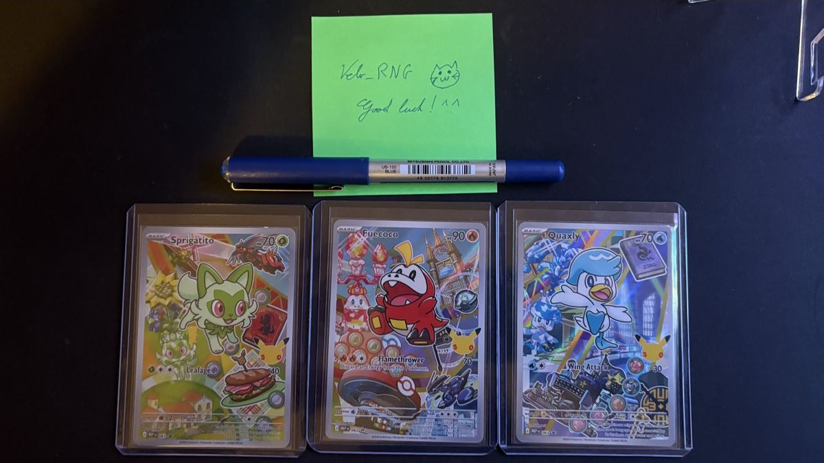Pokémon Carte collezionabili: First partners series 3 - Gen 9 starters – Nuovo (secondo la descrizione) da Lausanne venduto da Velv_RNG