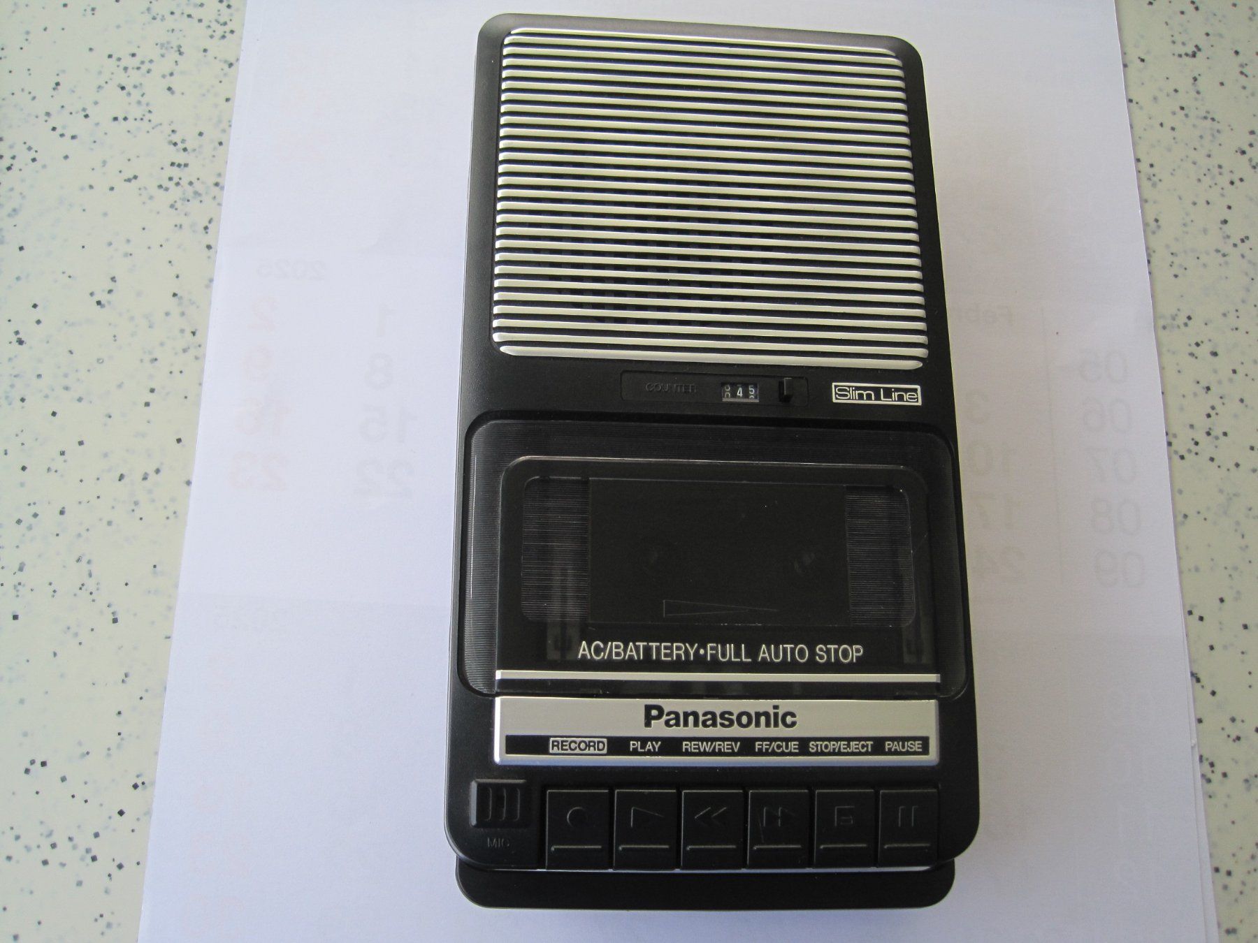Panasonic Registratori: Panasonic Kassettenrecorder,  Netz, Batterie – Usato da Schachen LU venduto da moepsli5