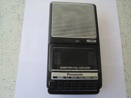 Panasonic Kassettenrecorder,  Netz, Batterie