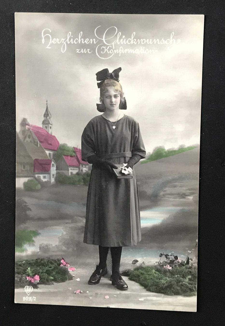 Cartoline postali: ANTIKE ANSICHTSKARTE KONFIRMATION – Usato da Ostermundigen venduto da wini63