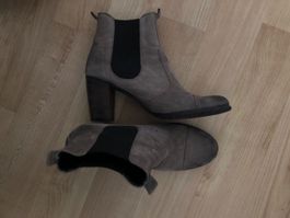 Chelsea Boots Wildleder Gr. 40 Herbst Winter Schuhe
