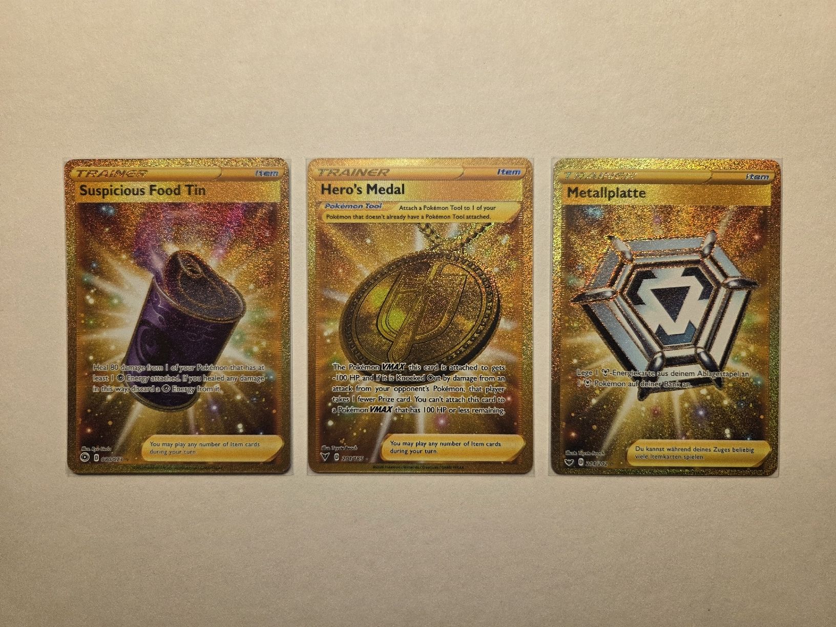 Pokémon Carte collezionabili: Pokemon Gold 3er Bündel – Nuovo (secondo la descrizione) da Stachen venduto da Gon_Soku