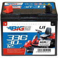 BIG U1 Rasentraktor Batterie 12V 30Ah