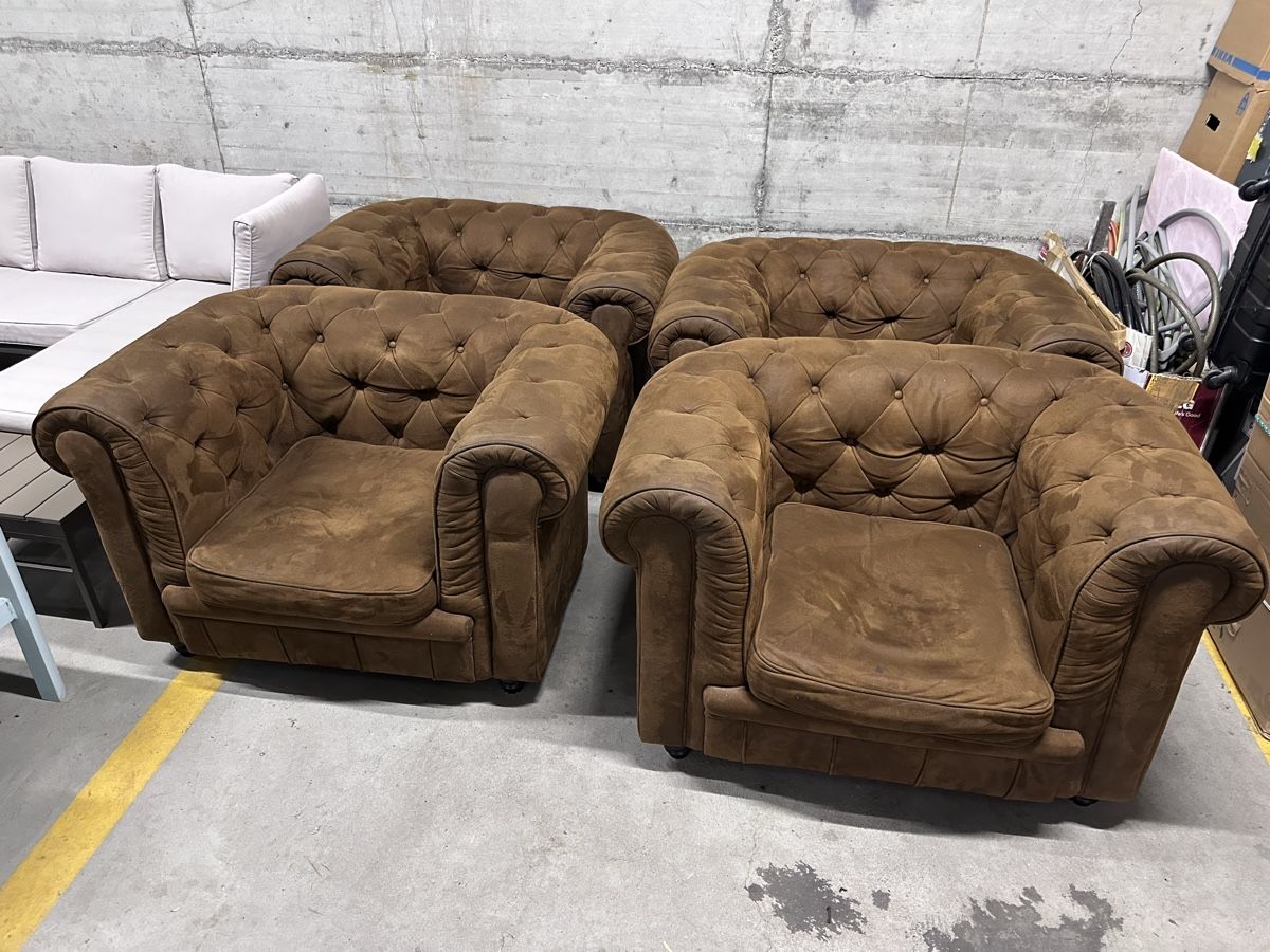 Chesterfield Poltrone: Sessel CHESTERFIELD 4 Stk TOP – Usato da Steinach venduto da EvAy_Trade_2023 6