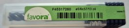 Favora Fräser P45317260 Ø5/6x57/13 Z4 , VHM, Beschichtet