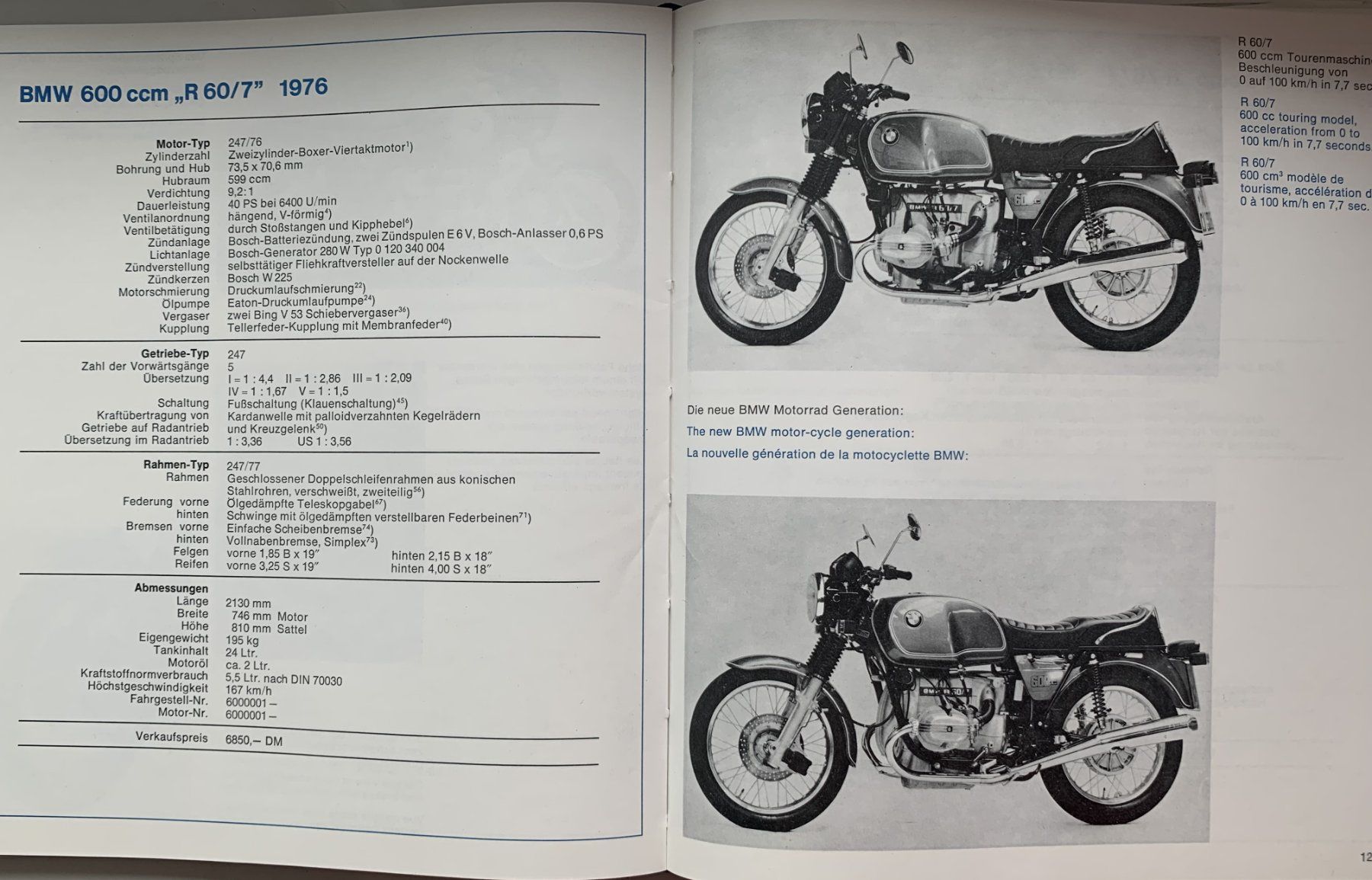 Bücher: BMW Motorräder - Typen und Technik – Neu und originalverpackt aus Ebnat-Kappel von pourlemerite 3