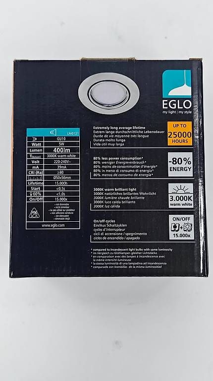Eglo Kronleuchter & Deckenlampen: 9 Stk. LED-Einbauleuchte EGLO PENETO – Neu (gemäss Beschreibung) aus Grandcour von Drscubi 2
