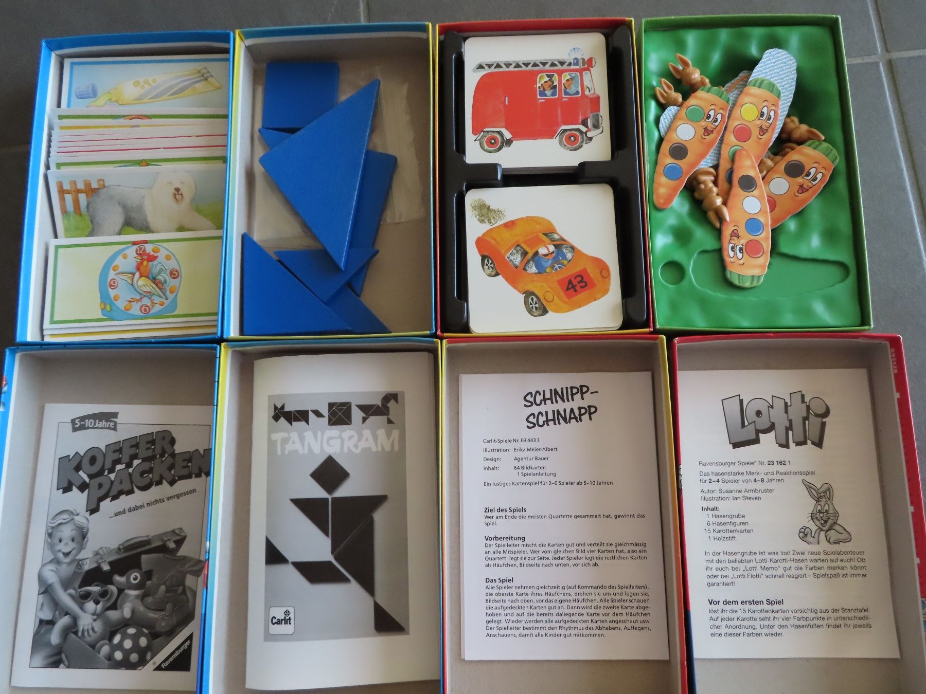 Ravensburger Giochi: 4 Spiele-Klassiker ab 3 Jahren +++top+++ – Usato da Wallenried venduto da Asyano 2
