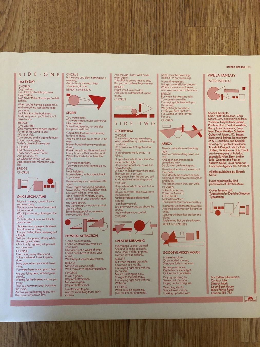 Dischi in vinile: Shakatak - City Rhythm LP – Usato da Schübelbach venduto da Klabauterli 4