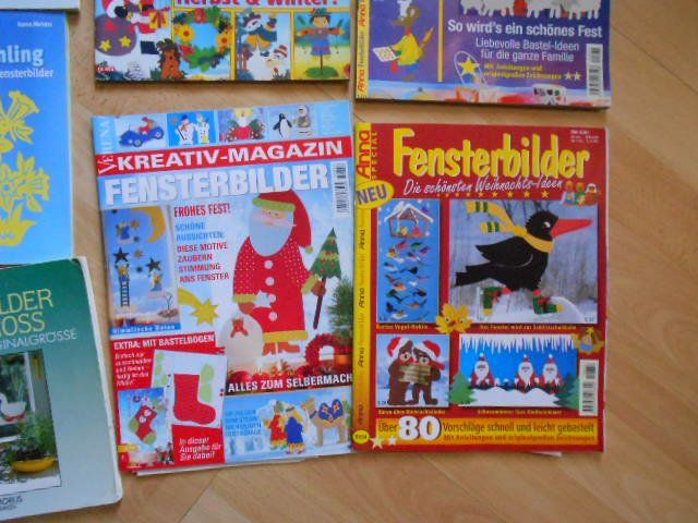 Bücher: Fensterbilder sehr schöne Bücher u Hefte – Gebraucht aus Flühli LU von primula-47 5