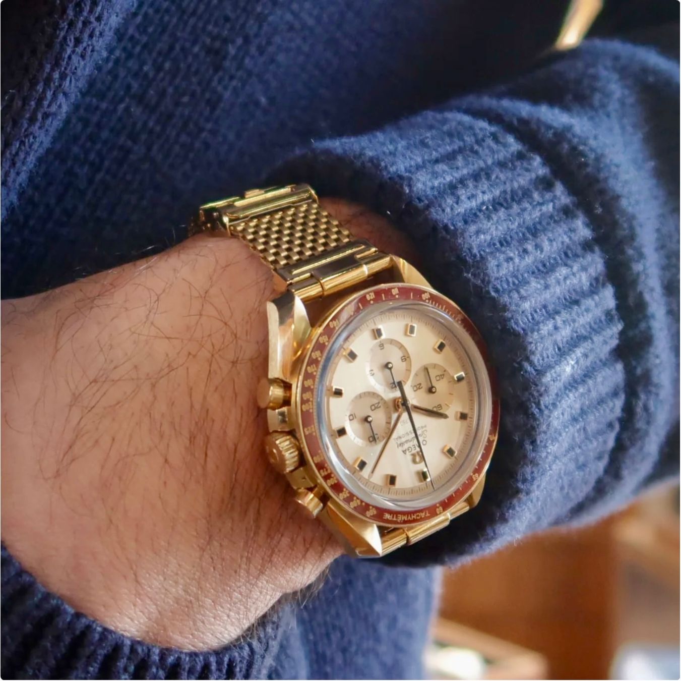Omega Orologi: Forstner Komfit "JB"  plaquée or – Usato da Genève venduto da Vintage-Tools 1