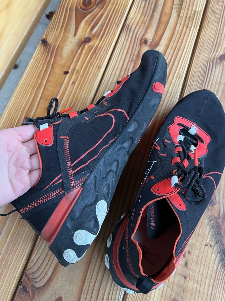 Nike Scarpe da uomo: Nike React Element 55 Script Swoosh – Gr. 45 – Top Zustand 9 – Usato da Effretikon venduto da rus_2l2p 5