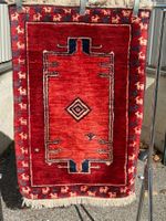 Gabbeh 93x63cm Teppich handgeknüpft Zustand perfekt