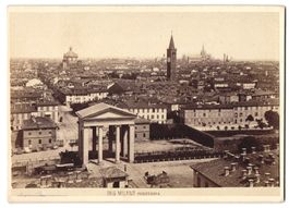 Fotografie Milano, Panorama mit Blick zu