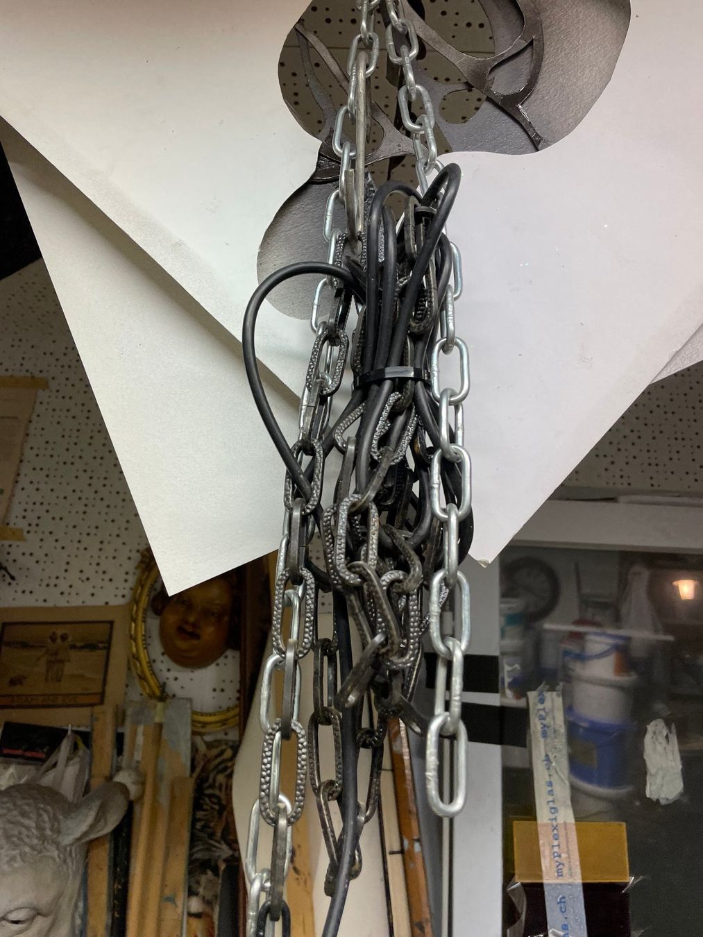 Lampadari & plafoniere: Fabrik-Lampe – Usato da Forch venduto da ESELSTEIN 1