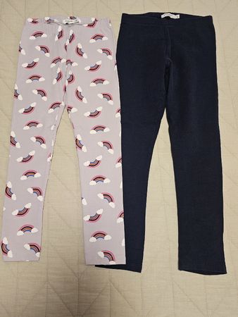 2x Name it Mädchen Leggings Gr. 116 – Set