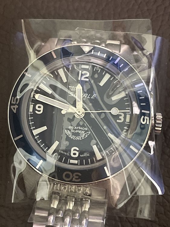 Montre Bagelsport Automatique Classique - Boîtier Argenté, Cadran Noir - Neuve Sans étiquette