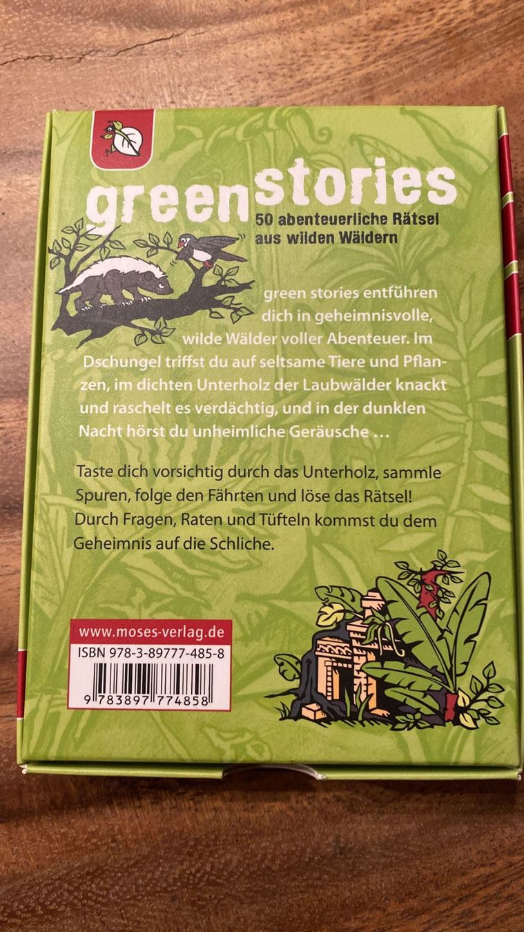 Spiele: Green Stories - Karten Spiel – Gebraucht aus Dagmersellen von Arcticsnow2017 1