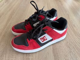 DC Schuhe Gr. 40.5 rot /schwarz/weiss top Zustand