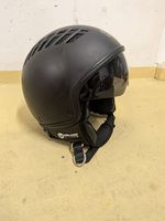 Helmo Milano Jethelm Air mit Visier schwarz (XL)