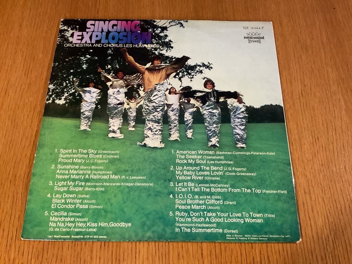 Dischi in vinile: Schallplatte: Singing Explosion - Les Humphries Singers! – Usato da Steinach venduto da Quarkie 1