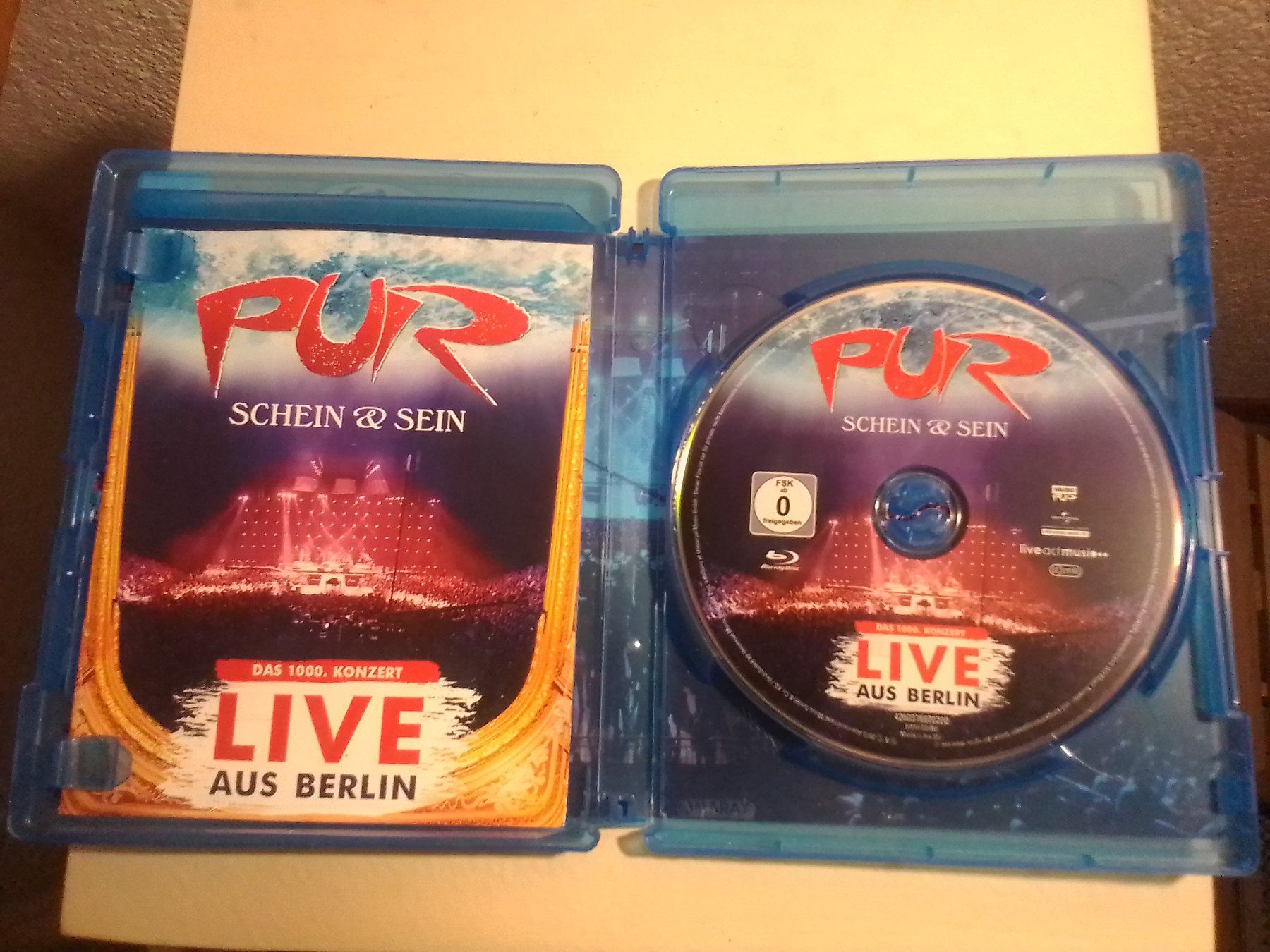 Tous les DVDs: Pur - Schein & Sein Live aus Berlin – D'occasion à Brittnau par Zibu 2