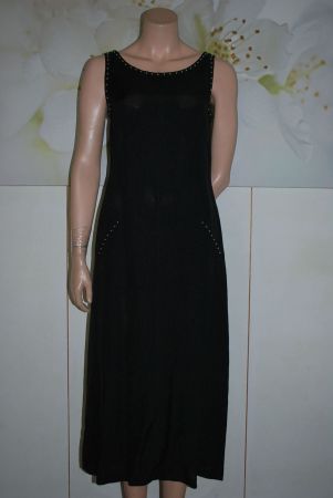 GEORGES RECH Robe avec lin / Kleid mit Leinen 38 CH (40 EUR)