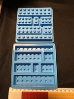 Schokoladen Gussform, Eiswürfel Lego kompatibel
