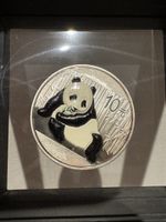 10‑Yuan‑Silbermünze „Panda“ Jahrgang 2015