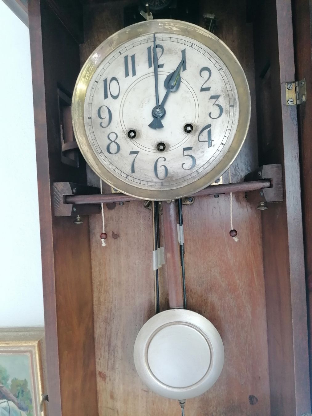 Uhren: Vintage Wanduhr Gustav Becker – Defekt aus Stettlen von Redno_Hilas 3