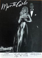 Monte Carlo Entwurf Brenot - Alte Werbung / Publicité 1945